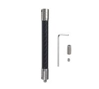 Tige filetée en acier inoxydable pour appareil photo - 6,35 mm - Perche à selfie pour photographie dynamique - Accessoires de caméra d'action - Tube d'extension