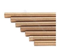 Tige filetée en laiton Boulon métrique Tige complète Longueur du goujon(M4x150mm (1pc))