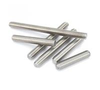 Tige filetée entièrement en acier inoxydable 304, M2 M2.5 M3 M4 M5 M6, tiges filetées entièrement métriques, vis de barre d'arbre, 10 pièces(M5-10pcs,300mm)