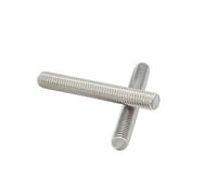 Tige filetée entièrement métrique en acier inoxydable 304, boulons à vis, tiges de fixation à longueur de goujon(2Pcs,80MM_M4)