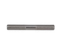 Tige Filetée Goujon sans tête vis tige dent bâton double barre filetée(1Piece M6x160)