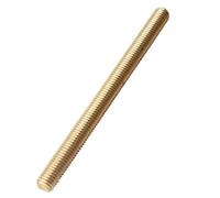 Tige filetée laiton goujon filet complet longueur 100-500mm 1 pièce | Haute résistance, fixation en laiton, usage industriel(M12x250mm)