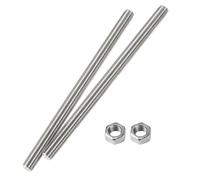 Tige filetée M10 x 150mm plein filetage, lot de 2, acier inoxydable 304, filetage à droite, avec écrous(M10 x 350mm)