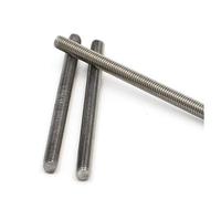 Tige filetée, M3 M4 M5 M6 M8 Tige filetée Barre entièrement filetée DIN975 304 Fixations en Acier Inoxydable Argent Longueur = 16-100 mm(M5 2pcs,70mm)