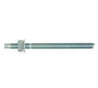 10 goujons zingués brillants Rawlplug M10 x 130mm