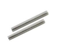 Tige filetée, tige entièrement filetée M3 M4 M5 M6, longueurs 25/35/45/70/120/130/140 mm, acier inoxydable 304, filetage métrique complet, vis, boulon, goujon (10 pièces) (45 mm M4)(130mm M4)
