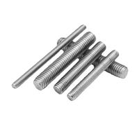 Tige Filetée Tige entièrement filetée Tiges entièrement filetées métriques Vis Goujon en acier inoxydable 304(M6,75mm (10pcs))