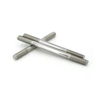 Tige filetée Tige filetée à Double extrémité M3 M4 M5 M6 M8 304 A2, boulons sans tête en acier inoxydable, bâton dents, barre , 1 pièce pour Bricolage(45mm,M8)