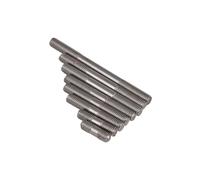 Tige Filetée Tige filetée à double extrémité, métrique, en acier inoxydable 304, boulons sans tête, vis, dent, barre(170mm,M5(2pcs))