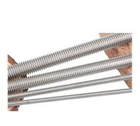 Tige filetée Vis entièrement filetées en acier inoxydable, DIN975 M8M10M12 * L, tige à dents, boulon Double tête, vis sans fil traversant, 1 20 pièces pour Bricolage(40mm,M10 (20PCS))