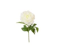 TIGE FLEUR PIVOINE ARTIFICIEL 70CM BLANC