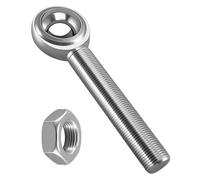 Tige gauche de 1,9 cm avec embout de tige de joint en Heim Nut Jam, alésage de 1,9 cm x 10,2 cm de long