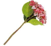 tige hortensia artificiel bourgeons 35cm rose - générique 13999 Rose G