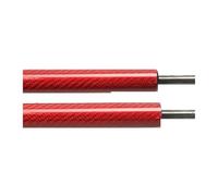 Tige Hydraulique Ressort Gaz Supports Levage Hayon Sans Électrique, Ressorts À Gaz Pour Coffre Arrière, Pour Dodge Pour Durango MK3 WD SUV 2010-2024(Red carbon fiber)