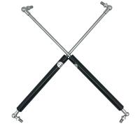 Tige hydraulique voiture 2X Universel 300-600mm 200N Voiture Entretoises Capot Av&ant Capot Arrière Coffre Hayon Démarrage Choc Ascenseur Jambe Force Barre Support Ressort