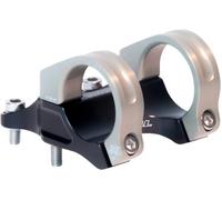 Renthal Integra 35 Mm Stem Noir,Argenté 50 mm / 10º Black / Aluminium Gold