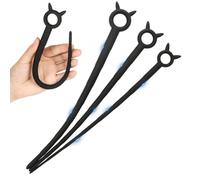 Tige masculine en forme d'œil de cheval avec languette noire, accessoire de fitness spécialisé pour uriner sans effort-FRRM6702 (S+M+L)