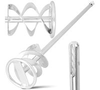 Tige Mélangeuse 60x400 mm SDS Plus Malaxeur Mortier Plâtre Béton Peinture Colle Mélange Spirale Acier Inoxydable Résistant Outil Professionnel Chantier Construction