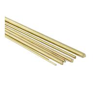 Tige métallique, Barre ronde en laiton, longueur 500mm, Non pliante, H62, outil cuivre pur solide, tiges métalliques, for bricolage fait à la main, barre, 1 pièces(11x500mm)