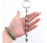 Tige métallique lisse en forme d'œil de cheval, outil de nettoyage de l'urètre masculin, conception à languette-FRRM21 (Style A)