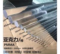 Tige ronde en acrylique transparent ronde 2 mm 3 mm 4 mm 5 mm 6 mm 8 mm 10 mm 12 mm 15 mm 18 mm 20 mm 25 mm 30 mm 35 mm 40 mm 45 mm 50 mm 60 mm 70 mm 100 mm(Length 200mm 1pc,18mm)