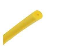 Tige ronde en polyuréthane, Barre à ressort en caoutchouc PU creuse de 500mm, for pièces coulissantes d'usinage CNC, plusieurs tailles multicolores(Yellow,40mm*8mm)