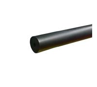 Tige ronde en polyuréthane, Barre à ressort en caoutchouc PU creuse de 500mm, for pièces coulissantes d'usinage CNC, plusieurs tailles multicolores(Black,50mm*8mm)