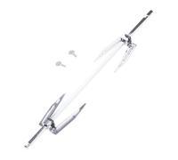 Tige rotative en acier inoxydable de 28 cm/34 cm, brochette de poulet rôti de cuisine, barbecue à dinde, fourchettes de barbecue pour barbecue, four électrique, brochette de poulet rotative