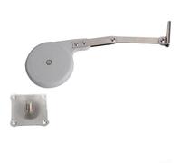 Tige tampon hydraulique à amortissement vers le haut pour armoires rabattables offrant un mouvement contrôlé et une sécurité anti-pincement avec construction en acier laminé à froid (E)