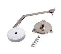 Tige tampon hydraulique avec amortissement vers le haut pour armoire rabattable offrant un mouvement fluide et silencieux et une protection des doigts avec construction en acier robuste (E)