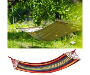 Tige tapis suspendu chaise jardin Camping en bois Textile chaise longue