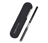 Tige télescopique - Porte de stylo portable | Bobine en d'aluminium | Tige pour la basse, bord portable à charbon 2.1m de voyage - Accessoires pour Equipateur