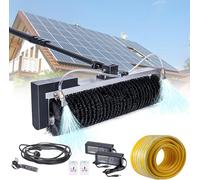 Tige Télescopique Pv Panneau Lavage Machine De Nettoyage Équipement De Nettoyage De Panneau Solaire Robot De Nettoyage Solaire Nettoyeur De Panneaux Solaires Kit De Poteau éle, 3.5m/11ft
