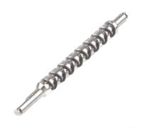 Tige torsadée en acier inoxydable et broche demi-lune pour DAIWA, 23 Leobritz 300J pour réparation de moulinet de pêche électrique, argenté (broche demi-lune)