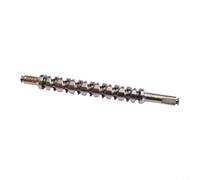 Tige torsadée en acier inoxydable et goupille demi-lune pour modèles de moulinet électrique pour Daiwa 23 et pour réparation d'équipement de pêche Leobritz 300J (arbre torsadé)
