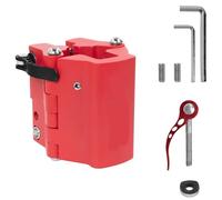 Tige Verticale en Aluminium for Trottinette électrique Xiaomi M365 Pro, Pro2, 1S, MI3, Nin-ebot F20, F25, F30, F40(Rot)