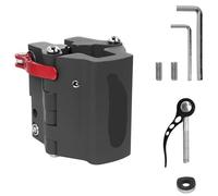 Tige Verticale en Aluminium for Trottinette électrique Xiaomi M365 Pro, Pro2, 1S, MI3, Nin-ebot F20, F25, F30, F40(Zwart)