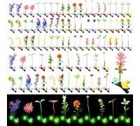 Tigeen Lot de 100 pinces à cheveux en forme de canard avec germes de haricots et champignons - Épingles à cheveux brillantes - Accessoires de cheveux amusants pour femme