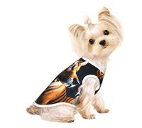 Tiger and Dog T-shirt respirant sans manches pour petits chiens et chats, doux, confortable, élégant