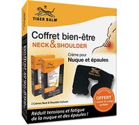 Tiger Balm® Baume du Tigre® Coffret Bien-être : crème Neck & Shoulder 2x50g
