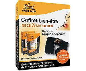 Tiger Balm® Baume du Tigre® Coffret Bien-être : crème Neck & Shoulder 2x50g