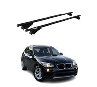 Tiger Barres de Toit transversales Compatible avec BMW X1 E84 2009-2015 Noir
