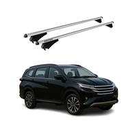 Tiger Barres de toit transversales pour Daihatsu Terios 2017-2026 Alu Gris 2x