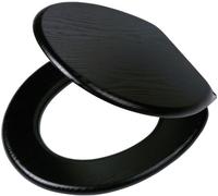 Tiger Abattant WC Blackwash en MDF Noir