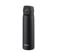 Tiger Bouteille d'eau isotherme en acier inoxydable de 500 ml, garde au chaud ou au froid, bouchon à rabat, 23,5 x 6,6 cm (H x l)