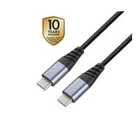 TIGER CABLE ULTRA RESISTANT TYPE C/TYPE C 1,2M GRIS