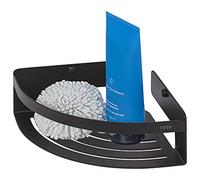 Tiger Caddy Etagère de Douche d'angle pour Douche pour Articles de Salle de Bains, Noir, 18,4 x 7 x 18,4 cm