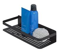 Tiger Caddy Étagère de Douche, Étagère panier de Bain, Noir, 32 x 7 x 13,6 cm