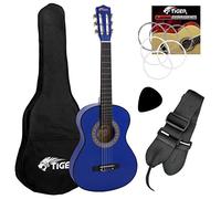 Tiger CLG4-BL Guitare Classique 3/4 Bleue