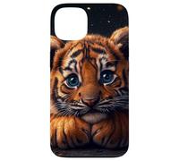 Tiger Cub Case Baby BigCat Cute Blue Eyes Wildlife Adorable Coque pour iPhone 13